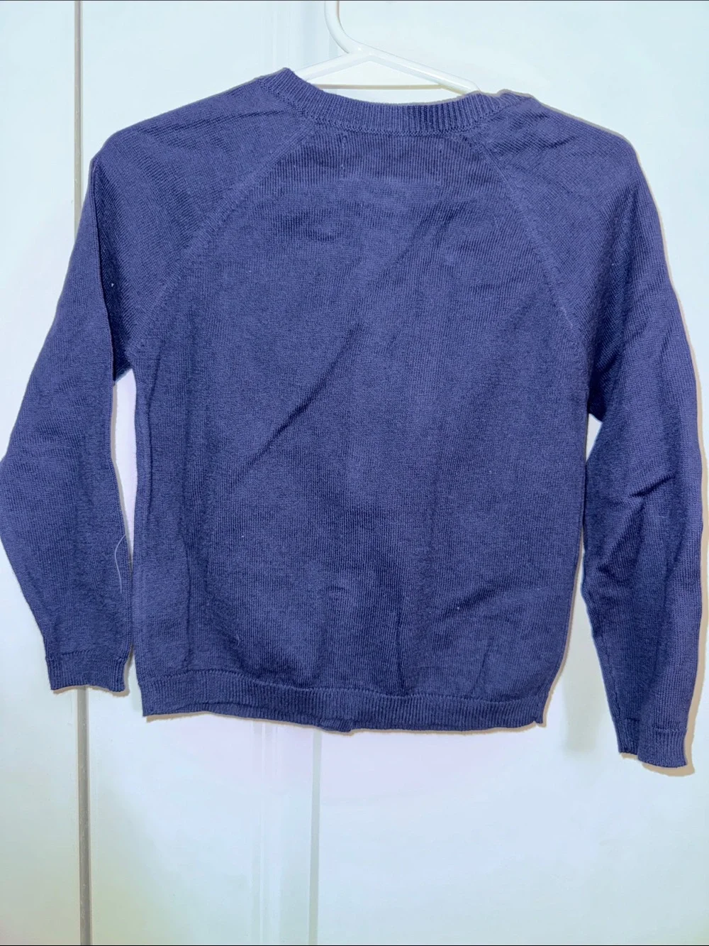 Old Navy Dark Blue Crewneck Button Cardigan
